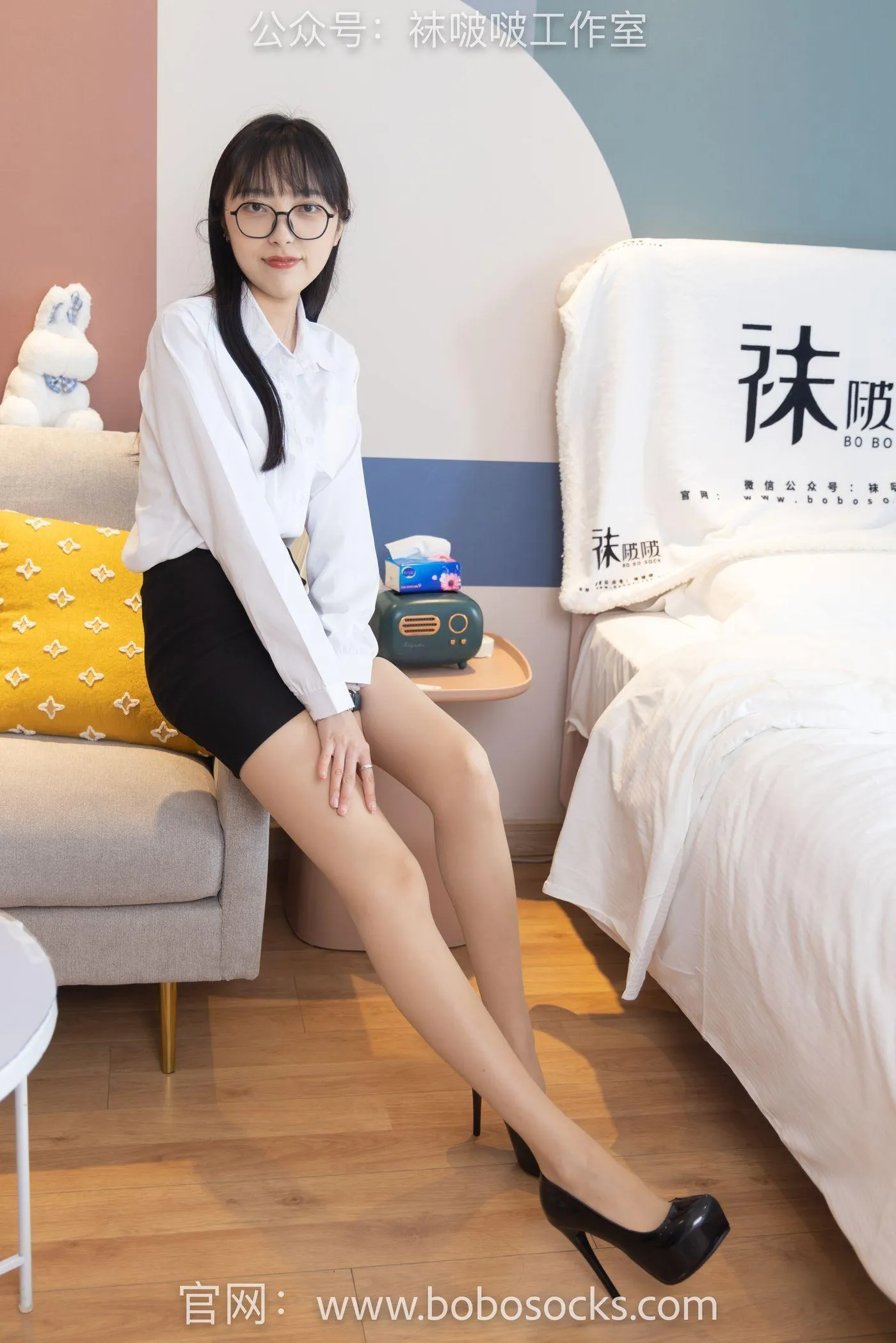 [BoBoSocks袜啵啵]NO.094 稚予-高跟鞋、肉丝 [139P]插图5